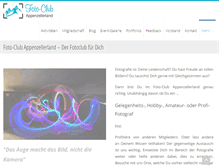 Tablet Screenshot of foto-club.org